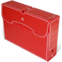 GRAFOPLAS CAJA ARCHIVO PP FOLIO ROJO 25-PACK 70907851